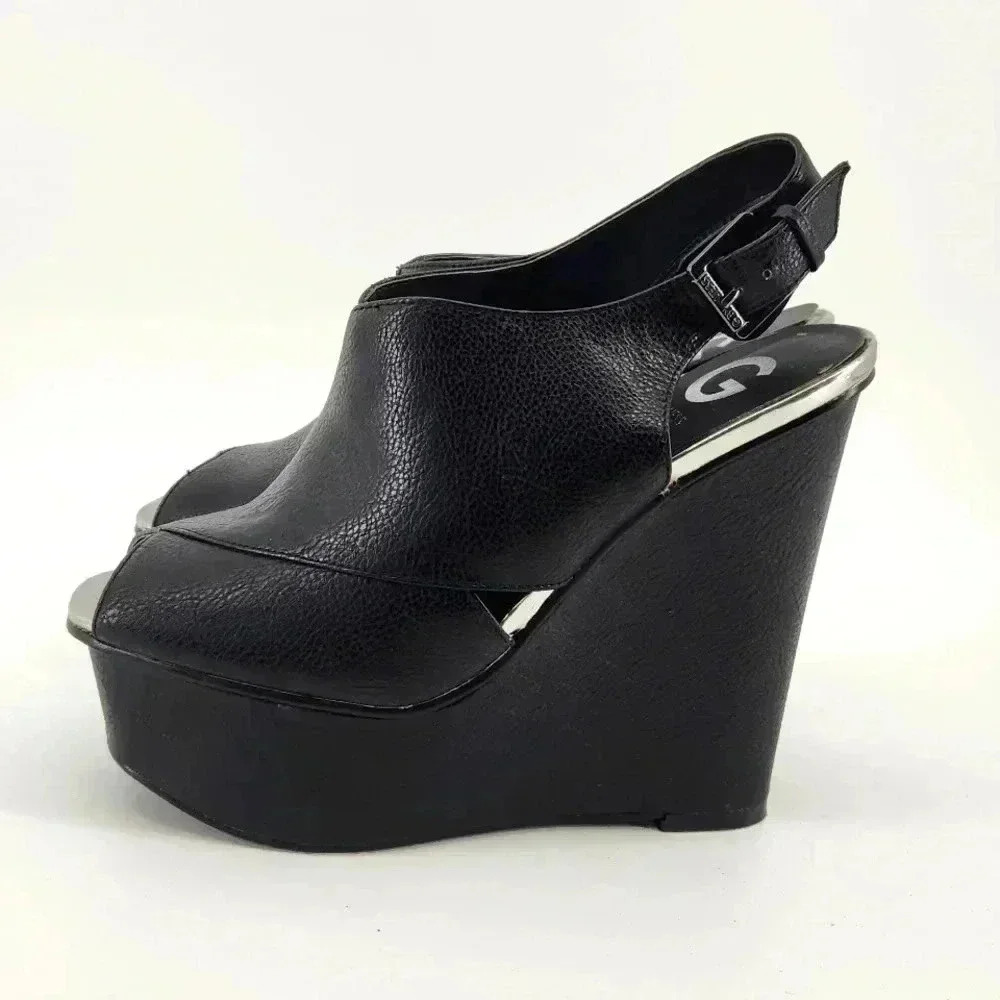 GUESS PLATFORM SANDALS - Picture 5 of 6